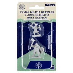 Critical Role Minis - Kymal Miltia Brawler & Jorenn Militia Holy Axeman (Wave 2)